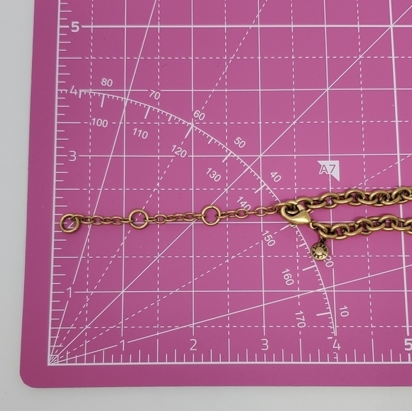 J. CREW CRYSTAL KITE NECKLACE FAUX TORTOISE SHELL PEAR SHAPE RHINESTONE JEWELRY - Picture 11 of 11